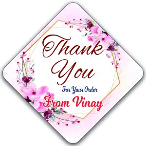 Crafty Worth Thank You order frame gift tags set of 12