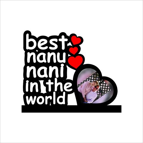 Crafty Worth | customized frame | customized gifts Customized Photo Stand Frame with Name 12×18 inch