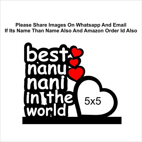 Best Nanu Nani Heart Photo Stand - alternate view