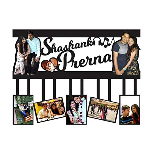 Personalized Couple Name Wall Photo Frame