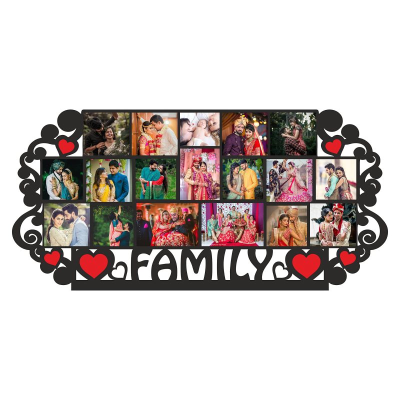 Family Collage Photo Wall Frame