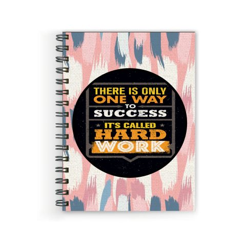Crafty Worth There is only one , Wire Bound Spiral Printed unruled note books for girls Pages :160 (Size :A5)