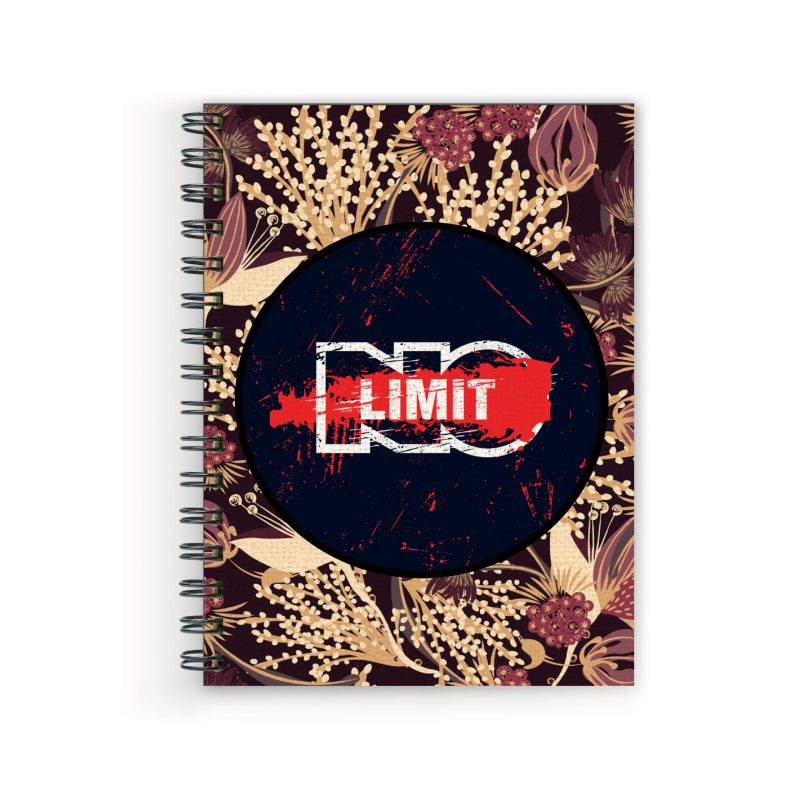 Crafty Worth No Limit Wire Bound Spiral Printed unruled drawing diary for artists Pages :160 (Size :A5)