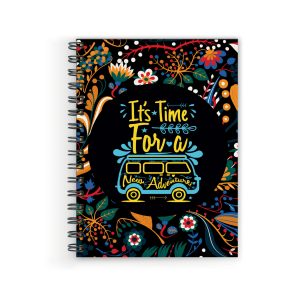 Crafty Worth A5 school diary with It's Time For A playful cover