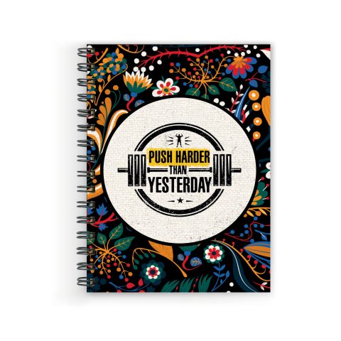 Crafty Worth push harder than Wire Bound Spiral Printed unruled diary for brother Pages :160 (Size :A5)