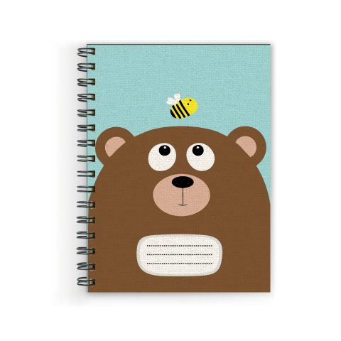 Crafty Worth mouse , Wire Bound Spiral Printed unruled note books c Pages :160 (Size :A5)