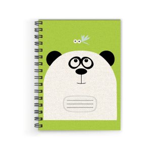 Crafty Worth A5 doodling diary with panda cover