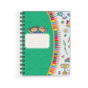 Crafty Worth kids A5 daily writing diary with playful cover