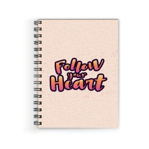 Crafty Worth A5 diary with Follow Your Heart cover