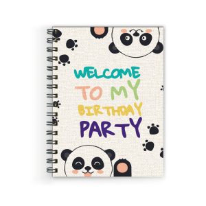 Crafty Worth A5 diary with Welcome to My Party cover
