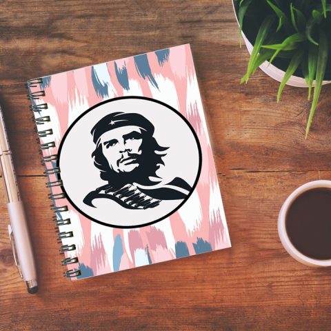 Crafty Worth Che Guevara , Wire Bound Spiral Printed unruled notebook boys Pages :160 (Size :A5) - alternate view