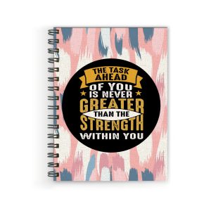 Crafty Worth A5 kids diary with The Task Ahead cover