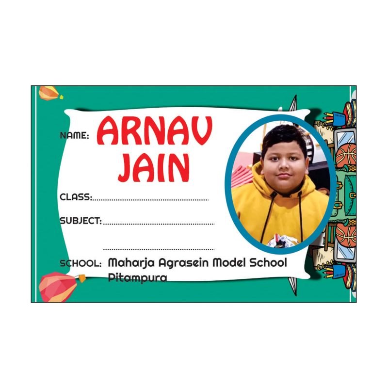 Personalized Photo Name Labels for Kids