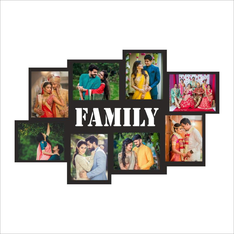 Crafty Worth |Customized Photo Frame with Name | customized frame name | customized gifts 12x18 inch
