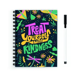 Crafty Worth reusable A5 wiro journal with Relax cover