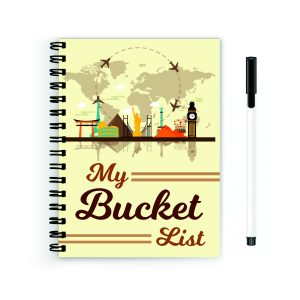 Crafty Worth A5 wiro journal with Making Money cover