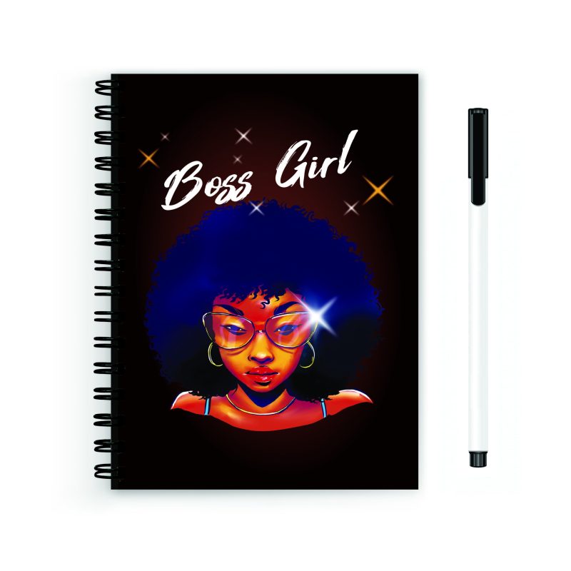 Boss Girl A5 Wiro Journal