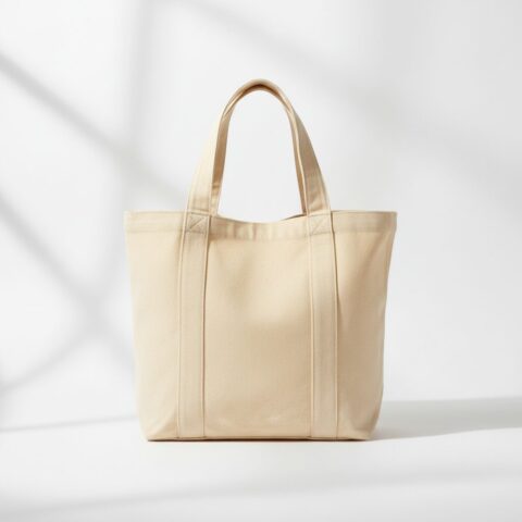 Premium Personalized Cotton Canvas Tote Bag