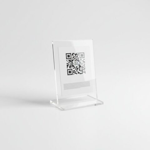 Custom Acrylic Payment QR Code Stand