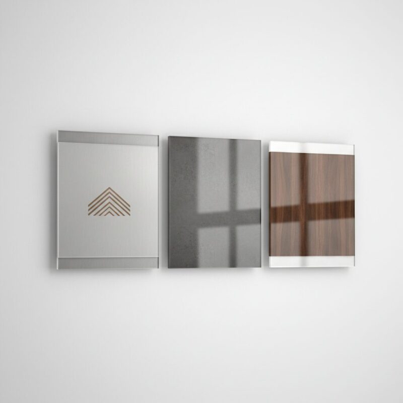 Customized Professional Wall Branding Panels