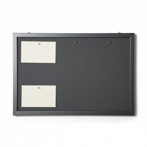 Premium Wall-Mounted Fabric Notice Board