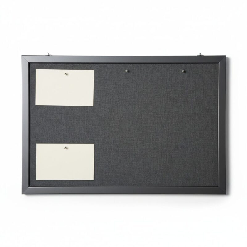 Premium Wall-Mounted Fabric Notice Board