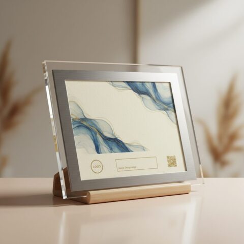 Premium Wooden Certificate Achievement Frame - alternate view