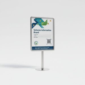 Scheme Information Boards - scheme information boards, government scheme displays, public notice boards (Government Orders > Public Information Boards > Scheme Boards) | Crafty Worth personalized gift