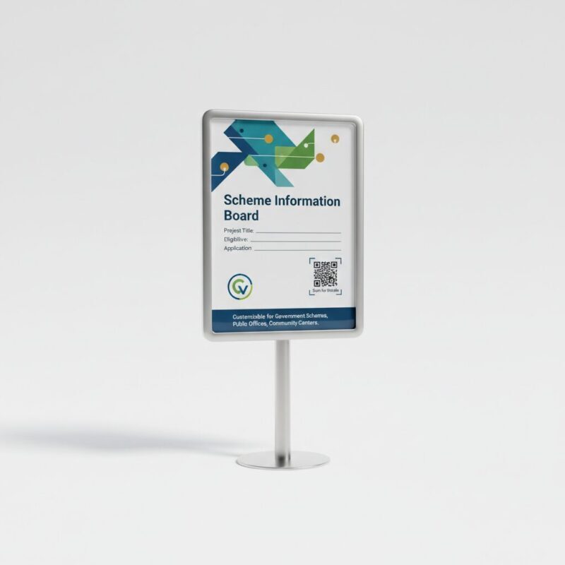 Customized Public Scheme Information Board