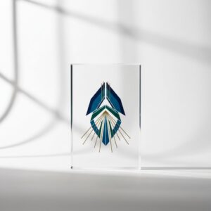 Custom UV Printed Acrylic Award Plaque - uv printed acrylic gifts, custom acrylic awards, corporate gifting solutions (Government Orders > Bulk Custom Orders > UV Printed Acrylic Gifts) | Crafty Worth personalized gift