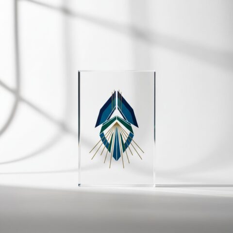 Custom UV Printed Acrylic Award Plaque
