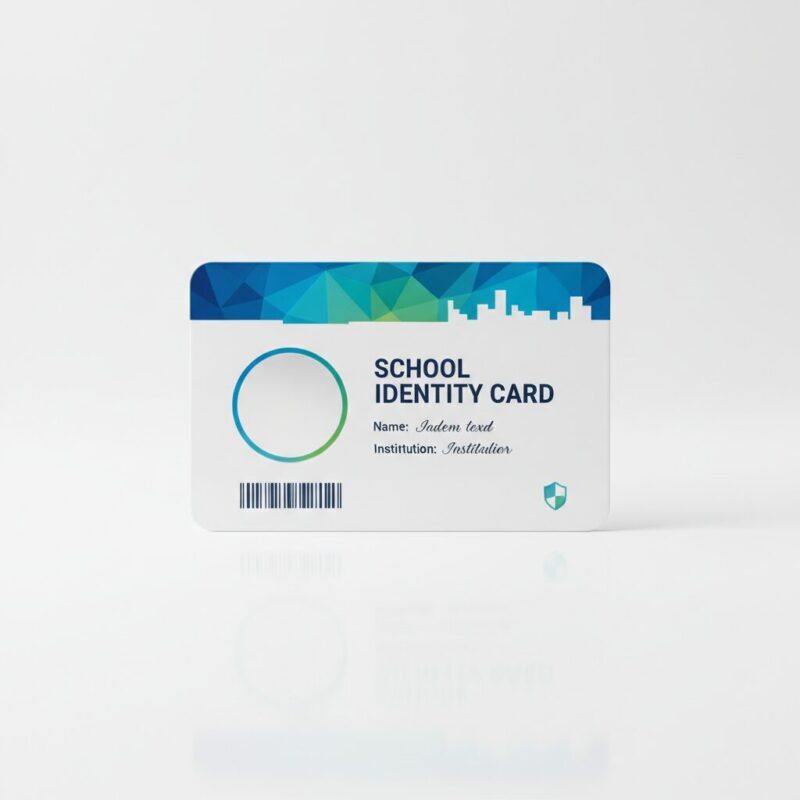 Premium Custom Printed School ID Cards