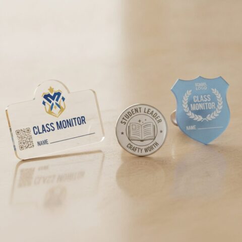 Premium Class Monitor Identification Badges - alternate view