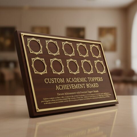 Custom Academic Toppers Achievement Board - alternate view